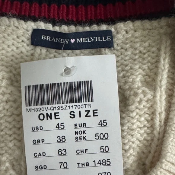 Oversized Brandy Melville Wool sweater - Picture 4 of 4